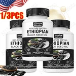Ethiopian Black Seed Oil Softgels 4.64% Thymoquinone Gluten-free, 60 Capsules. Fixed Price $29.99.