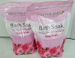X2 Spa Naturals Rose Petals Bath Soak / Pure Epsom Salt Essential Oils 1LB Bags. Fixed Price $19.79.
