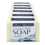 6 Pack Colloidal Silver Soap - Antibacterial, Moisturizing, Natural Skincare. Fixed Price $74.99.