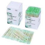 Amrankuo Individually Wrapped Bamboo Round 500COUNT (portable), Natural. Fixed Price $11.12.