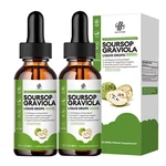 2X Pure Graviola Soursop Extract Liquid Drop Support Regeneration, Immune Boost. Fixed Price $21.99.