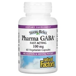 2 Natural Factors, Stress Relax, Pharma Gaba, 100 Mg, 60 Vegetarian Capsules. Fixed Price $72.48.
