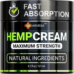 Hemp Cream - Maximum Strength Lotion Gel With Arnica, Glucosamine, Msm, Mentho. Fixed Price $20.56.