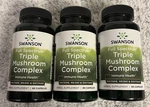 180 Cap Triple Mushroom Complex, Shiitake, Reishi, Maitake Immune Support. Fixed Price $25.75.