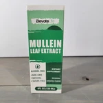 Elevate Life Mullein Leaf Extract Dietary Supplement Organic 4 Fl Oz. Fixed Price $21.50.