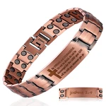 Fashtour Copper Cross Bracelet For - Ultra Strength Magnetic Mens. Fixed Price $24.93.