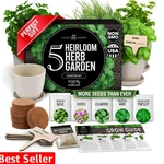 Indoor Herb Garden Starter Kit Complete 5 Grow With Basil, Cilantr.... Fixed Price $70.29.