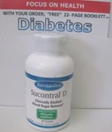 (1) Sucontral-d 60CAP,EUROMEDICA, Blood Sugar Balance, Free Booklet D!abetes. Fixed Price $38.00.