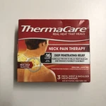 Thermacare Heat Wraps Neck Wrist & Shoulder 16HR Fast Pain Relief Odor Free 3CT. Fixed Price $18.53.