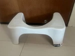 Squatty Potty Simple Bathroom Toilet Stool, White, 7" New. Fixed Price $10.00.