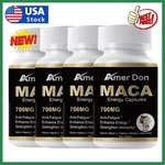 Organic Maca Root Male Enhancing Capsules, Testo-boost Performance Supplement. Fixed Price $61.94.