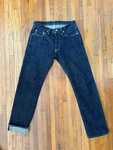 Iron Heart IH-633S 21OZ 30X29 Japanese Raw Heavyweight Selvedge Denim Self. Fixed Price $275.00.