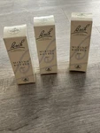 Three Bach Amber Mixing Bottles 30ML. Fixed Price $30.00.