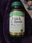 Nature's Bounty Black Cohosh 540MG 100 Caps Natural Menopause Support 06/2027. Fixed Price $12.99.