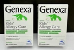 X2 Genexa Kids Allergy Care Chewable Tablets Berry Flavor Ages 3-11 2028. Fixed Price $14.98.