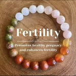 Natural Stone Fertility Healthy Pregnancy Beaded Bracelet Women Jewelry. Fixed Price $13.00.