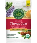 2-PACK Traditional Medicinals Organic Throat Coat Cough Drops, Orange Fennel. Fixed Price $14.99.