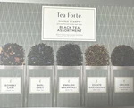 Tea Forte Organic Black Sampler, Single Steeps Loose Leaf 12 Oz. Fixed Price $24.99.