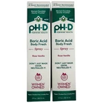 Ph-d Feminine Health Boric Acid Body Fresh Spray Vegan, Paraben-free 04/2026. Fixed Price $21.99.