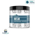 100-DAY Supply Of Pure Msm Capsules 200 Non-gmo, Hair Growth Boosting. Fixed Price $21.54.