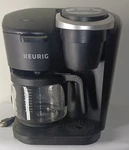 Keurig Duo Essentials Black Single Serve Cup Pod W/traditional Coffee Maker. Fixed Price $65.00.