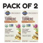 Garden Of Life Organics Turmeric 120 Vegan Tablets Pack. Fixed Price $82.00.