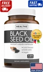 Healths Black Seed Oil Cold Pressed - Pure Nigella Sativa Free Shipping. Fixed Price $31.95.
