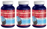 Brain & Memory Booster Supplement, Supports And Maintains (3 Bot). Fixed Price $52.56.