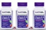 Natrol Vitamin B-12 (5000MCG) Fast Dissolve Strawberry 100 Tabs Pack Of 3. Fixed Price $60.99.