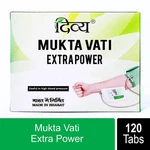 Divya Pharmacy Mukta Vati Extra Power (pack Of 1) 120 Tablets. Fixed Price $11.99.