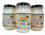 3 Jars Trader Joe's Organic Virgin Coconut Oil 16 Fl Oz Each. Fixed Price $32.99.