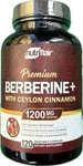 Nutriflair Premium Berberine Hcl 1200MG Plus Pure True Ceylon Cinnamon Cap.. Fixed Price $23.89.