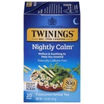 Twinings Nightly Calm Tea 20 Count Herbal Sleep With Chamomile And Herbs. Fixed Price $8.49.