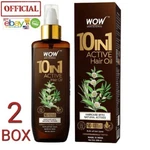 Wow Skin Science 2 Box Natural Hair Oil Vegetarian Botanical 100% Herbs. Fixed Price $38.99.