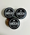 Shilajit Resin (55 Grams Total) From Healthy Nutrition Group. Three Jars. Fixed Price $41.00.