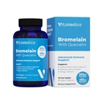 Vitamedica Bromelain & Quercetin Supplement - 500MG 60 Count (pack Of 1). Fixed Price $65.15.