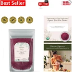 Organic Beet Root Powder - Natural Energy Booster For Juices & Smoothies 4 Oz. Fixed Price $12.99.