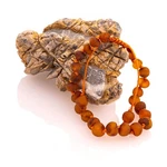 Adjustable Raw Knotted Baltic Amber Bracelet -pain Relief -one Size Fits Most. Fixed Price $21.99.