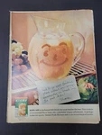 Vtg 1959 Orig Magazine Kool-aid Drink Had To Go Meet Grandma's Plane Orange. Fixed Price $10.00.