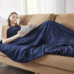 Degrees Of Comfort Coolmax Weighted Blanket Washable Twin Size: 48X72 - Navy. Fixed Price $83.33.