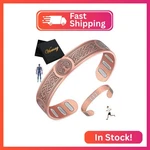 Vicmag Copper Bracelet For Men 9X Strength Magnetic 99% Pure With 5000 Ga. Fixed Price $13.52.