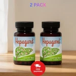 Pack Of 2 Hepagard Natural Liver Support Supplement 30 Vegetable Capsules Detox. Fixed Price $35.95.