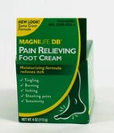 Magnilife Db Pain Relieving Foot Cream 4OZ Moisturizing Formula Homeopathic Nib. Fixed Price $17.95.