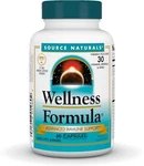 Source Naturals Wellness Formula 60 Caps. Fixed Price $11.55.