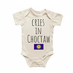 Choctaw Native American Newborn Baby Onesie Bodysuit. Fixed Price $29.99.