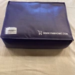 Ynm Weighted Blanket Cooling Glass Beads Blue Cotton Cover Queen King 15 Lb. Fixed Price $70.00.