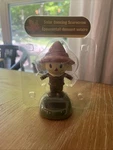Solar Powered Dancing Scarecrow Greenbrier International. Fixed Price $7.99.