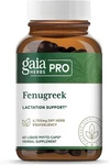 Gaia Herbs Pro Fenugreek Natural Lactation Support Herbal Supplement 60 Caps. Fixed Price $31.95.