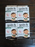 (4) Quitch Bug Bite Relief, 72 Transparent Hydrocolloid Patches Plant Powered. Fixed Price $30.00.
