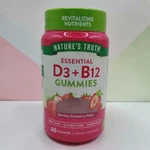 Natures Truth Vitamin D3 With B12 60 Gummies Non-gmo Vegan Gluten Free Exp 2/27. Fixed Price $15.99.
